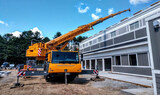 Crane Rentals for Roof Top Lifts, Granite State Crane, Weare