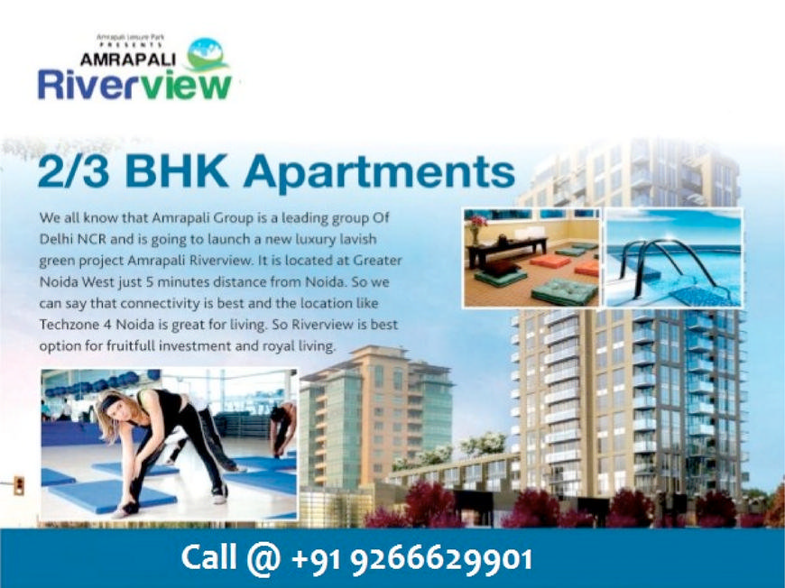  Pricelists of Amrapali River View Greater Noida West Tech Zone 4 Greater Noida Wes - Photo 6 of 13