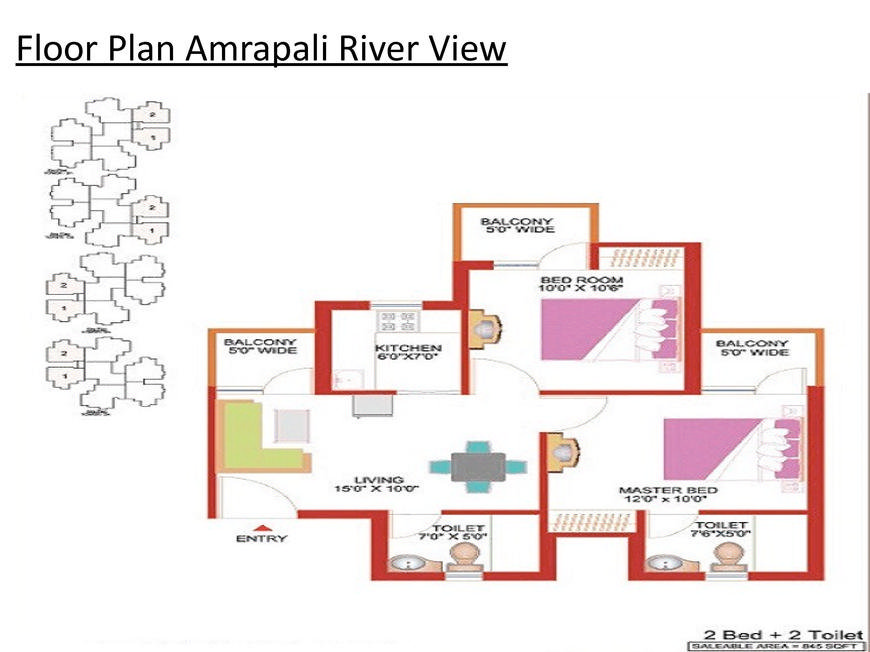  Pricelists of Amrapali River View Greater Noida West Tech Zone 4 Greater Noida Wes - Photo 7 of 13