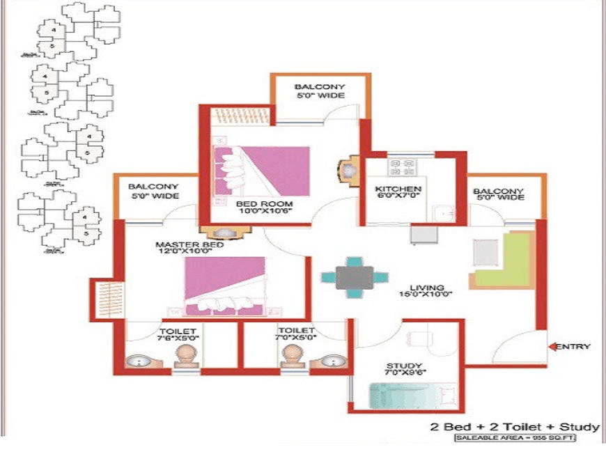  Pricelists of Amrapali River View Greater Noida West Tech Zone 4 Greater Noida Wes - Photo 8 of 13