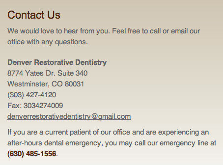  Profile Photos of Denver Restorative Dentistry 8774 Yates Drive #340 - Photo 3 of 4