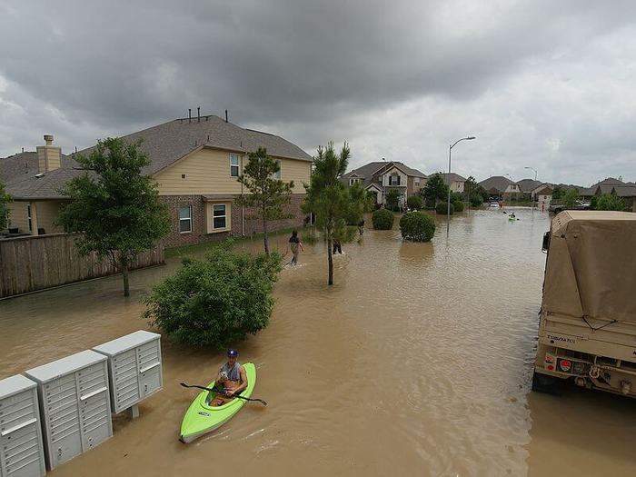 Water Damage from Flood in Texas Water and Flood Damage Insurance Claims of ClaimsMate 803 Whitecap Dr - Photo 6 of 6