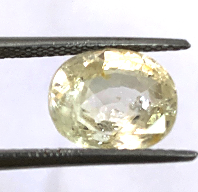  White Sapphire of Shine Stones, Buy Online Natural Certified Gemstones 1279, 3rd Floor, Mahadev Johri Street, Gopal ji Ka Rasta, Johri Bazar, Jaipur-302003, India - Photo 3 of 7