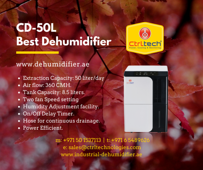  Home dehumidifier of Ctrltech dehumidifier S102, Industrial Area 15, Sharjah, UAE - Photo 3 of 4