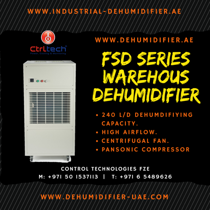  Commercial dehumidifier of Ctrltech dehumidifier S102, Industrial Area 15, Sharjah, UAE - Photo 3 of 5