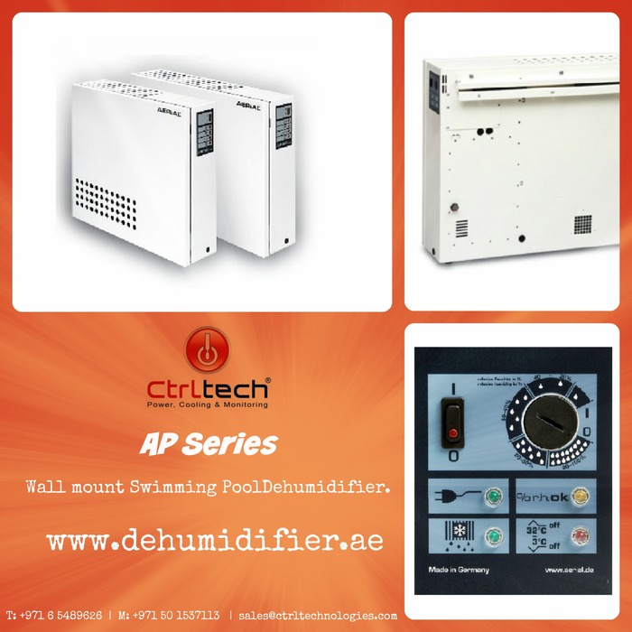  Indoor pool dehumidifier for swimming pool of Ctrltech dehumidifier S102, Industrial Area 15, Sharjah, UAE - Photo 4 of 7