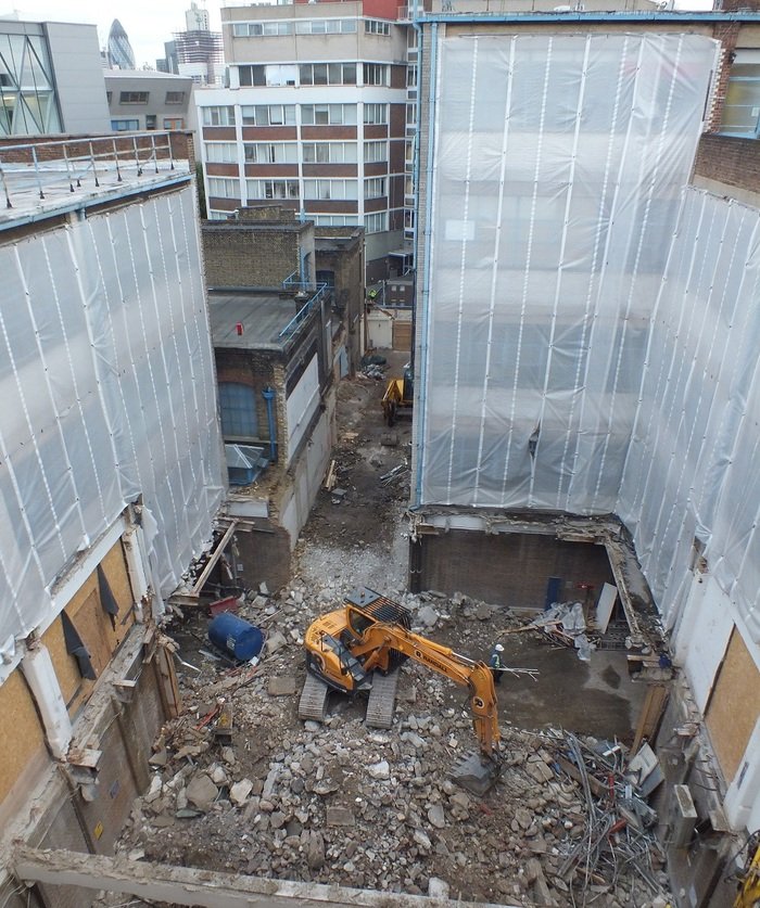 Partial demolition - removal of internal structure New Album of Randall Contracting Limited Unit 12, Dagenham Business Centre, 123 Rainham Road North - Photo 1 of 5