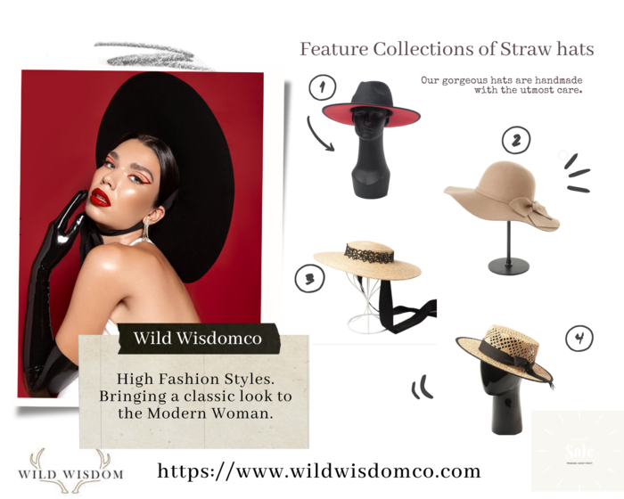  Collection of Straw Hats for Women of Wild Wisdomco Mambat, Zhangjiagang - Photo 1 of 6