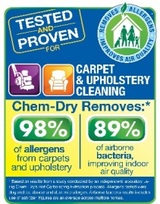 Tested & Proven Results for our Columia City & Huntington Area Neighbors & Friends, Chem-Dry of Allen County IV, Columbia City