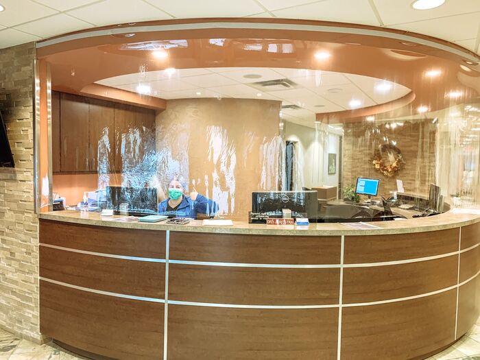 Front desk at Coaldale Dental Profile Photos of Coaldale Dental Centre 1719 20th Ave - Photo 5 of 6