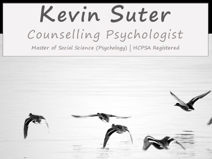  Profile Photos of Kevin Suter | Psychologist | Psychotherapist | Glenwood Berea Durban 415 Lena Ahrens Road - Photo 2 of 5