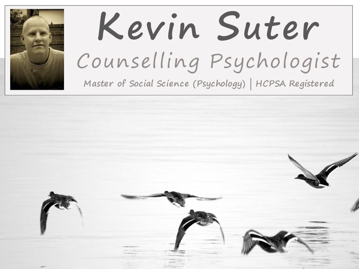  Profile Photos of Kevin Suter | Psychologist | Psychotherapist | Glenwood Berea Durban 415 Lena Ahrens Road - Photo 5 of 5