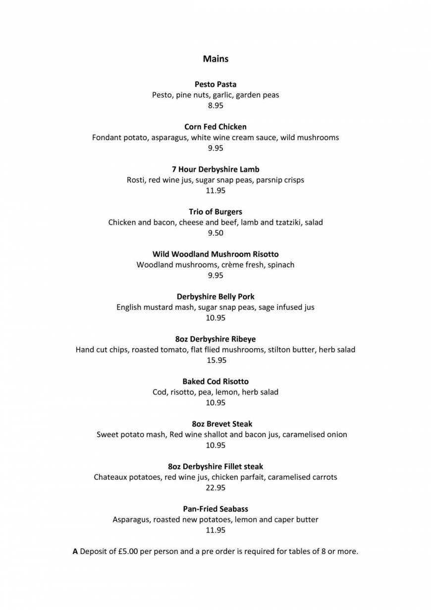  Pricelists of Limes Bar 102 Friar Gate  - Photo 4 of 10