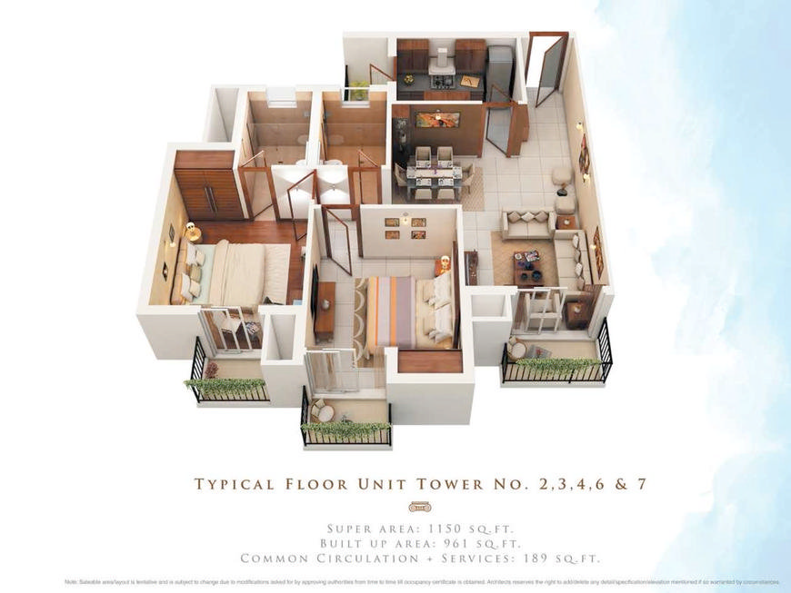  Pricelists of ATS Allure Yamuna Expressway, Greater Noida Sector-22d Yamuna Expressway, Greater Noida - Photo 14 of 50