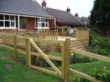 Fencing and gates C.A.R. Gardens Winton Street 