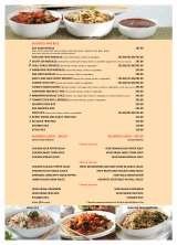 Menus & Prices, ZEN, New Delhi