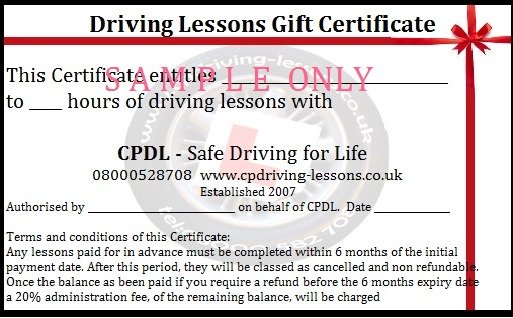  Pricelists of CPDL Safe Driving for Life hutton grove - Photo 2 of 3