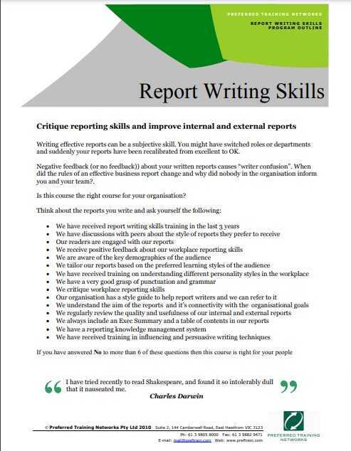 Business Writing Skills Training Profile Photos of Preferred Training Networks North Warrandyte - Photo 2 of 7