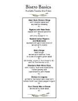Menus & Prices, Chambers Walk Cafe & Catering, Lawrenceville