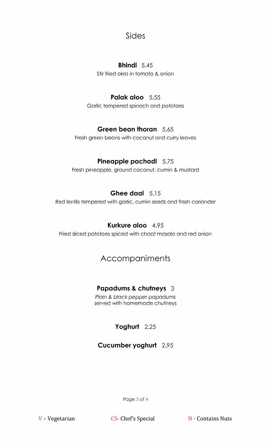  Pricelists of Cinnamon Culture 46 Plaistow Lane   - Photo 3 of 4