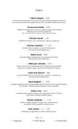 Menus & Prices, Cinnamon Culture, Bromley  