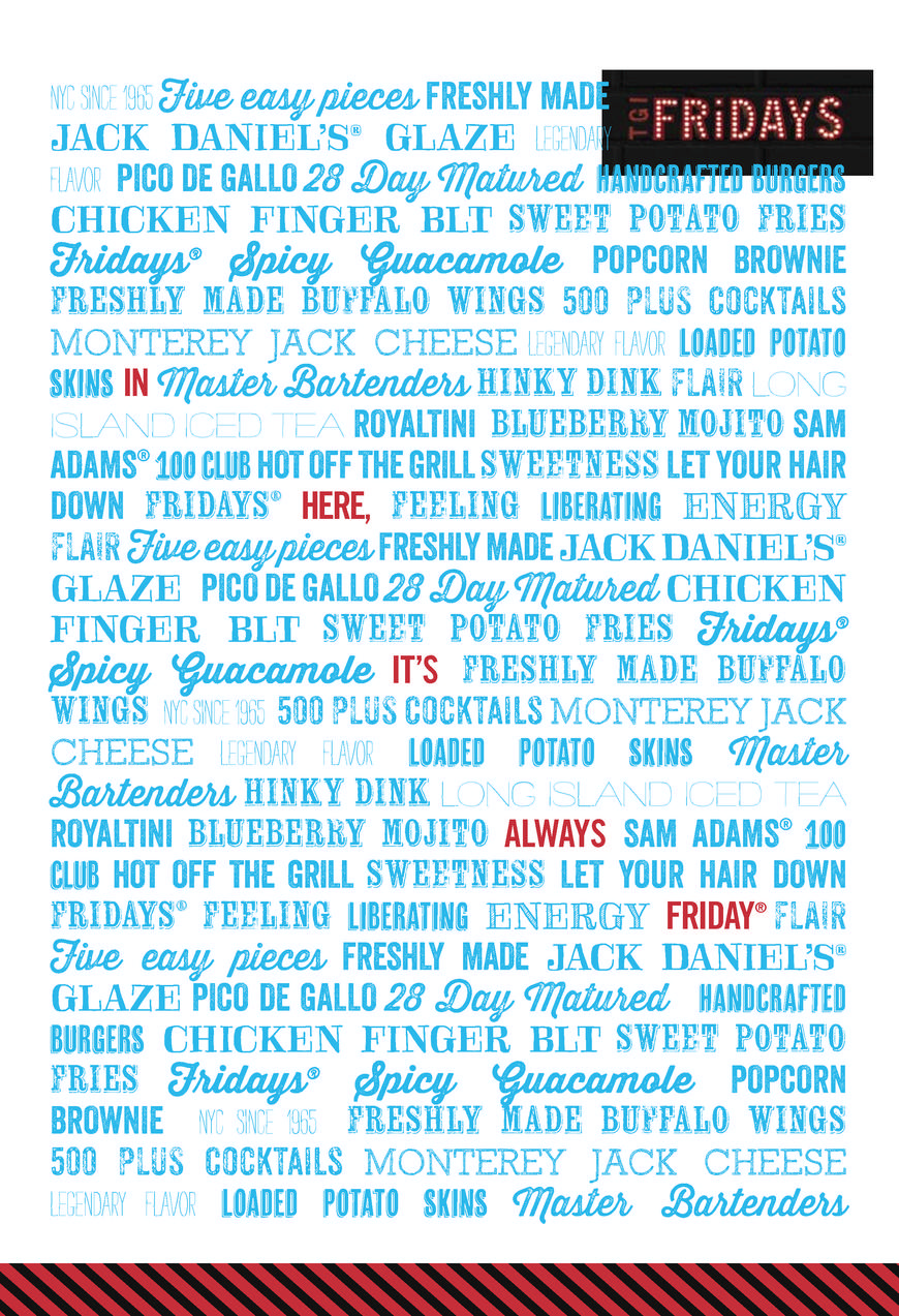  Pricelists of T.G.I. Friday's Festival Leisure Park - Photo 18 of 33
