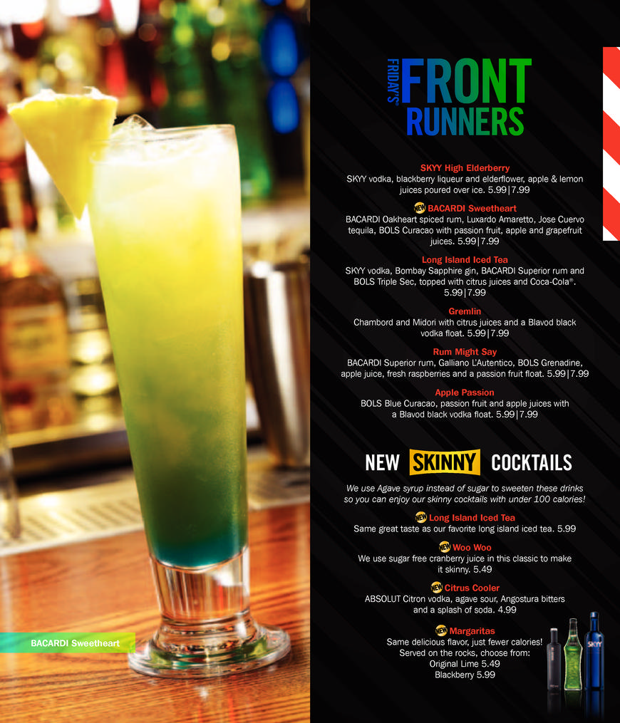  Pricelists of T.G.I. Friday's Festival Leisure Park - Photo 2 of 33
