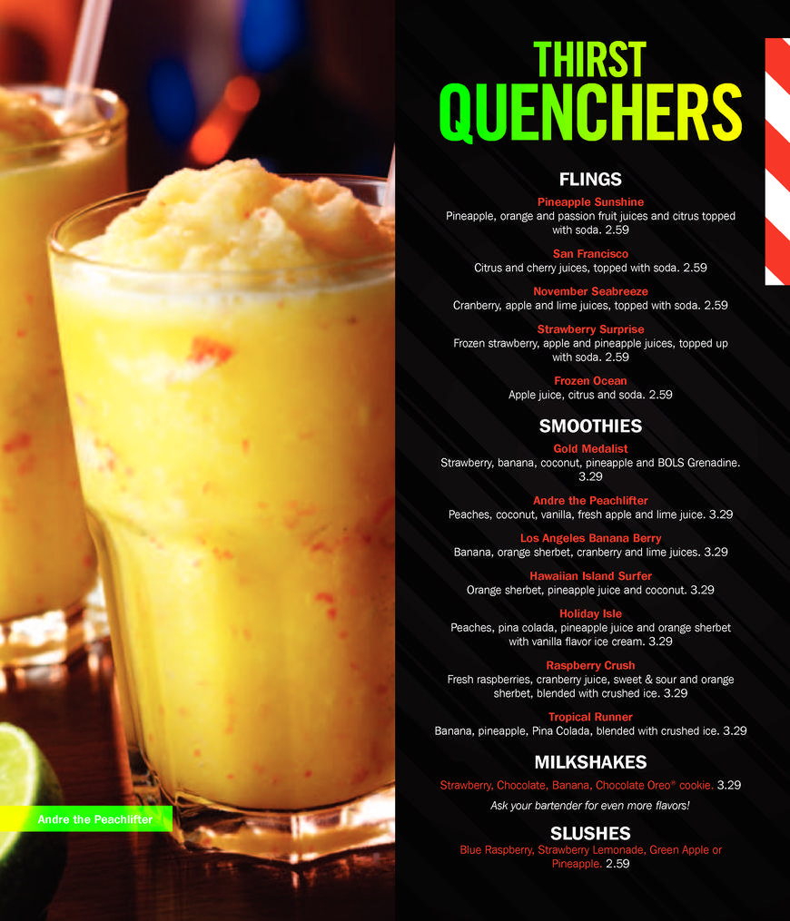  Pricelists of T.G.I. Friday's Festival Leisure Park - Photo 1 of 33