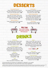 Menus & Prices, T.G.I. Friday's, Basildon
