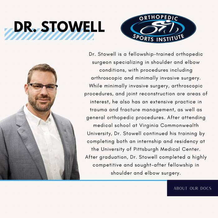 Dr Lee Stowell Bio Profile Photos of Orthopedic Sports Institute 1233 N Northwood Center Ct - Photo 5 of 11