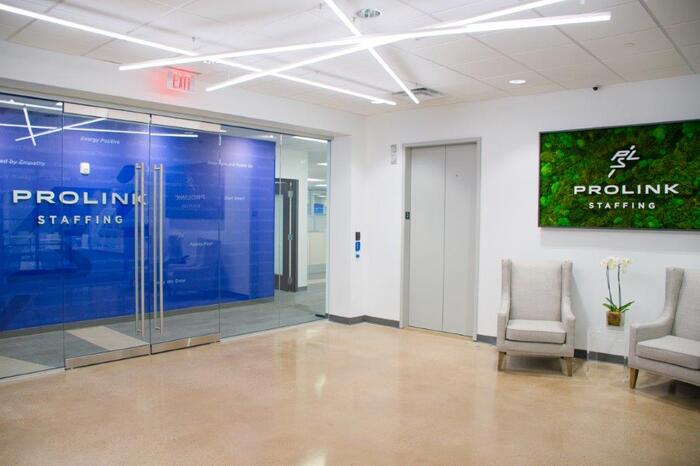 Lobby at Prolink Staffing Cincinnati Prolink Staffing of Prolink 4600 Montgomery Rd Suite 300 - Photo 12 of 18