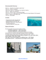 Menus & Prices, Cruise-Maldives.com, Hulhumale - Male