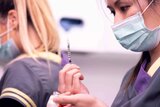 Delegate learning how to correctly reconstitute Botox<br />
 Smileworks Aesthetic Training Hub 4 Kenyon's steps, One park west 