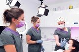 Dr MJ Rowland-Warmann training a level I cohort, Smileworks Aesthetic Training Hub, Liverpool