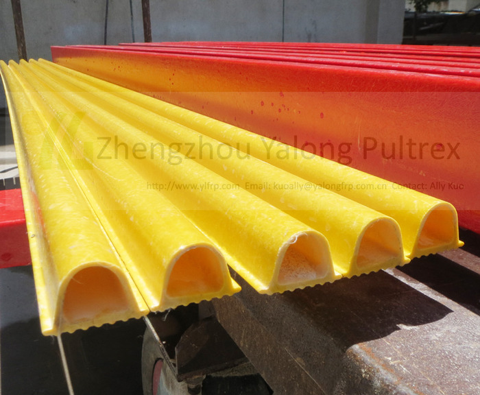 D shape frp tube                                Profile Photos of Zhengzhou Yalong Pultrex Composite Materials Co., Ltd #3, xuesong road, high-new district - Photo 12 of 26