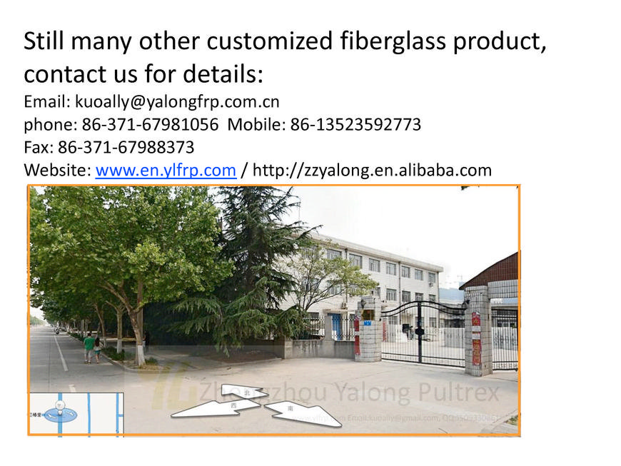  Pricelists of Zhengzhou Yalong Pultrex Composite Materials Co., Ltd #3, xuesong road, high-new district - Photo 2 of 18