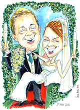  Cartoons and Caricatures by Luke Warm Greencroft, Harton Cross, Hartland 