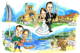  Cartoons and Caricatures by Luke Warm Greencroft, Harton Cross, Hartland 