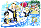  Cartoons and Caricatures by Luke Warm Greencroft, Harton Cross, Hartland 
