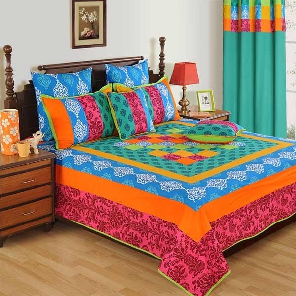 Swayam Designer Bedcover Swayam Bed Sheet Collection of Home Drape Shop no- 1010, Kirti Shikhar Building, District Center, Janakpuri - Photo 5 of 5
