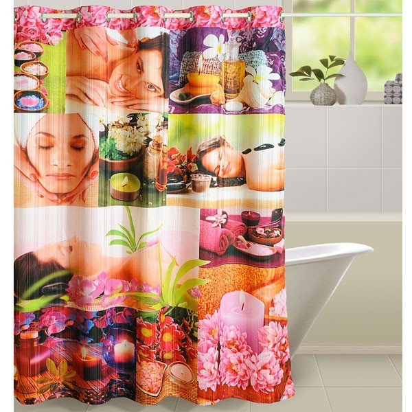 Swayam Shower Curtain Swayam Curtains of Home Drape Shop no- 1010, Kirti Shikhar Building, District Center, Janakpuri - Photo 5 of 7