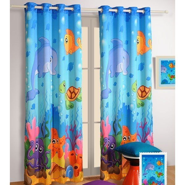 Swayam Marine Kids Curtains Swayam Kids Curtains of Home Drape Shop no- 1010, Kirti Shikhar Building, District Center, Janakpuri - Photo 4 of 8