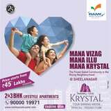  Apartments for Sale in Vizag Ramky Estates And Farms Limited , Godavari Layout Gavara, Jeggayyapalem, Sheelanagar, Visakhapatnam, Andhra Pradesh, Pin 530012. 