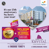  Apartments for Sale in Vizag Ramky Estates And Farms Limited , Godavari Layout Gavara, Jeggayyapalem, Sheelanagar, Visakhapatnam, Andhra Pradesh, Pin 530012. 