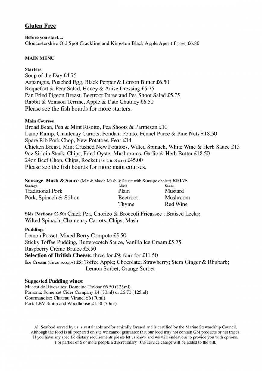  Pricelists of The Boathouse Ely 5-5a Annesdale.  - Photo 3 of 5