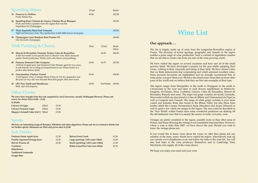  Pricelists of The Boathouse Ely 5-5a Annesdale.  - Photo 4 of 5