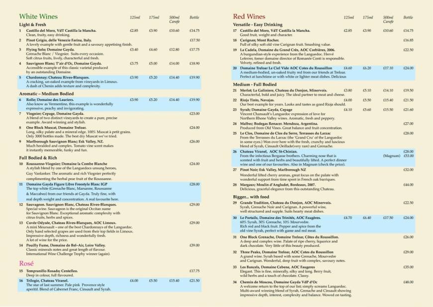  Pricelists of The Boathouse Ely 5-5a Annesdale.  - Photo 5 of 5