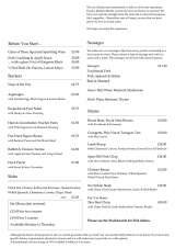 Menus & Prices, The Boathouse Ely, Ely