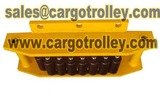 Moving roller skids moving rigger skates, qingdao