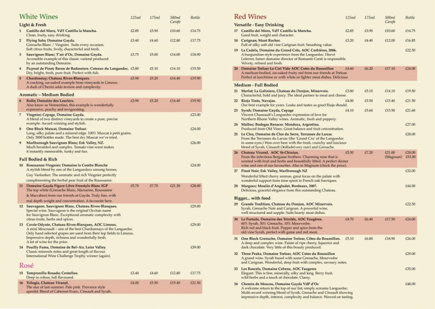  Pricelists of The Cambridge Chop House 1 Kings Parade - Photo 6 of 6